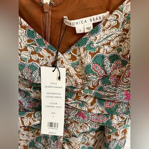 Veronica Beard Ruched mini dress